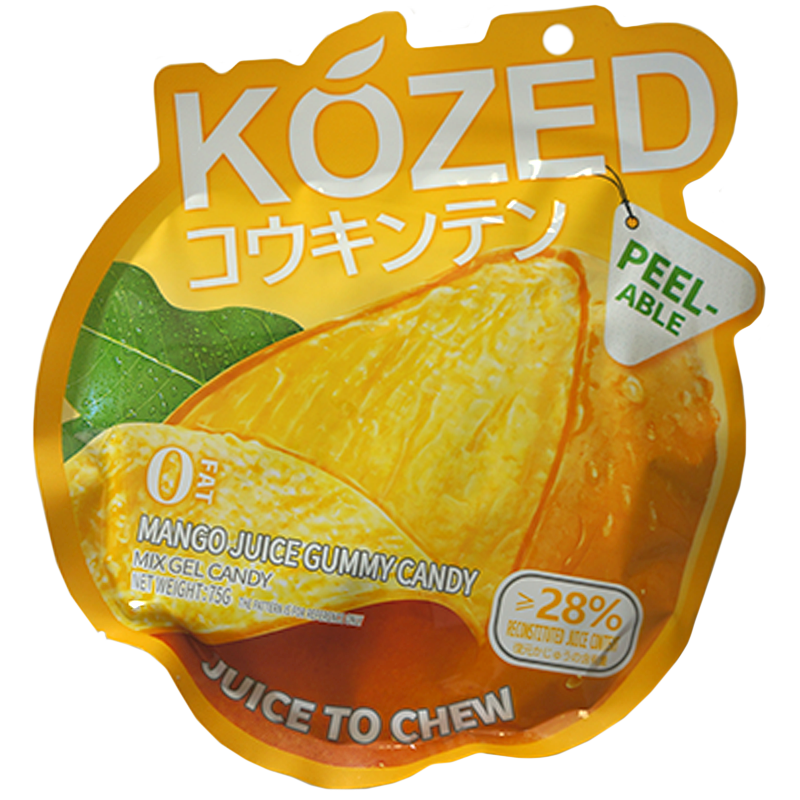 Kozed Peelable Gummy Candy Mango