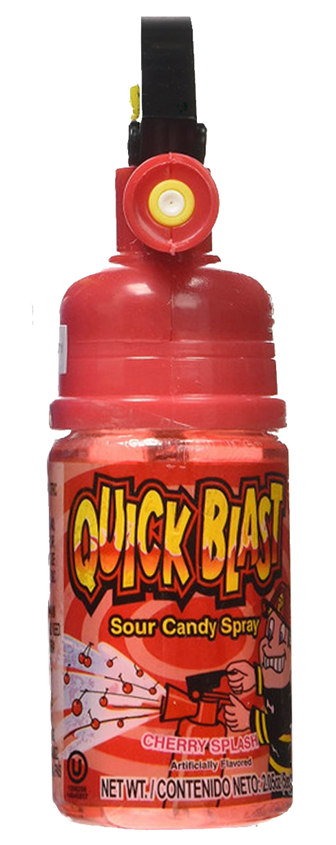 Quick Blast Raspberry Spray Candy Shop - Sugar Life Candy