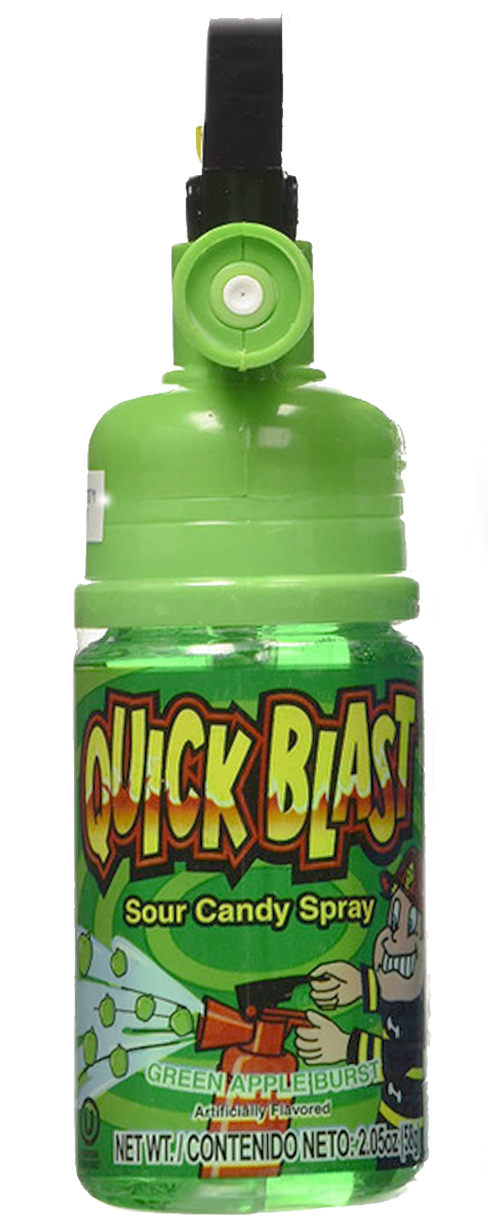 Quick Blast Raspberry Spray Quick Blast Sour Candy Spray - Sugar Life Candy