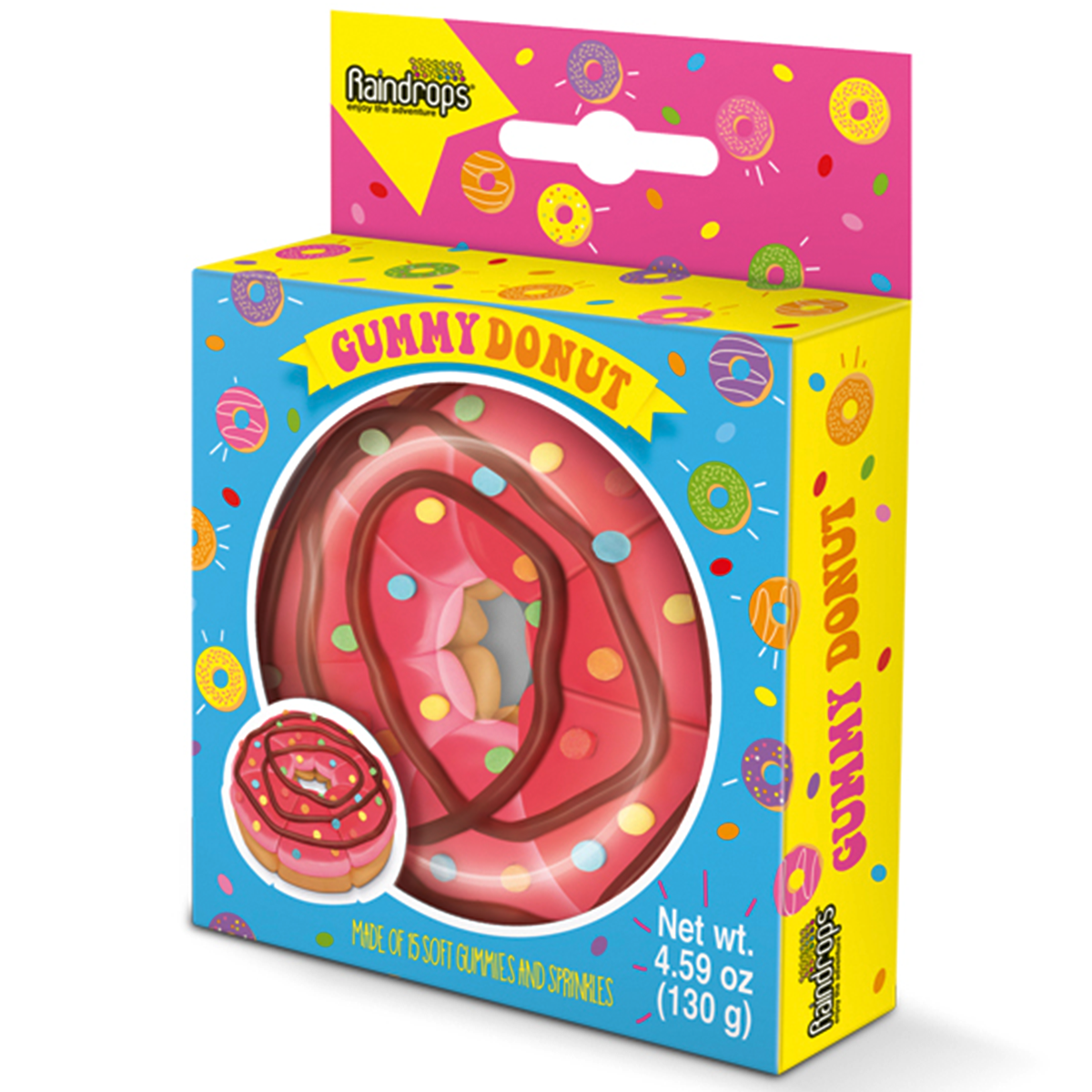 Raindrops Gummy Donut