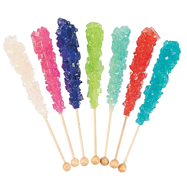 Rock Candy on a Stick