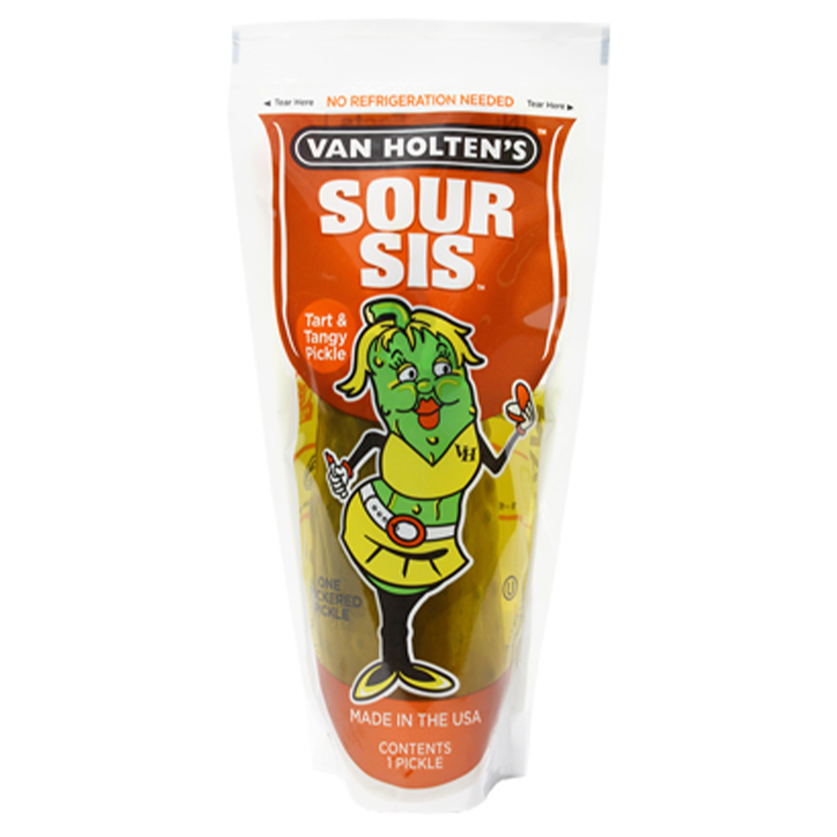Van Holten's Sour Sis Tart & Tangy Pickle In-A Pouch
