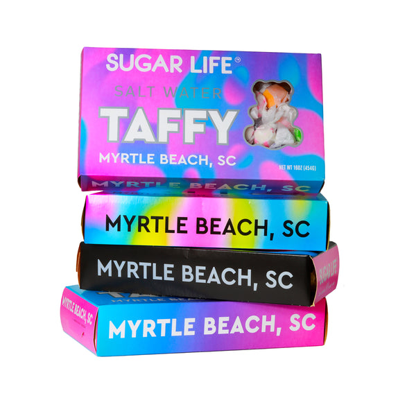 SUGAR LIFE SALT WATER TAFFY 1LB GIFT BOXES Sugar Life Candy
