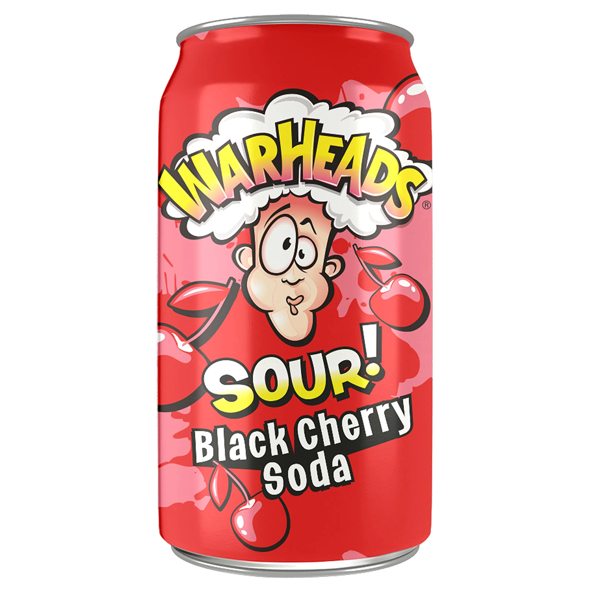 Warheads Sour! Black Cherry Soda