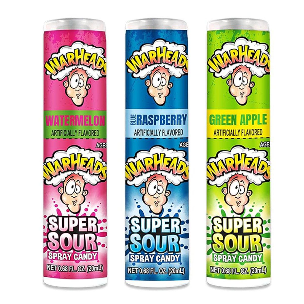 Warheads Super Sour Spray Candy