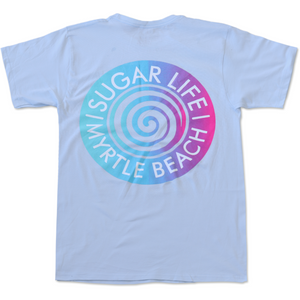 Candy Swirl T-Shirt - Blueberry Milkshake