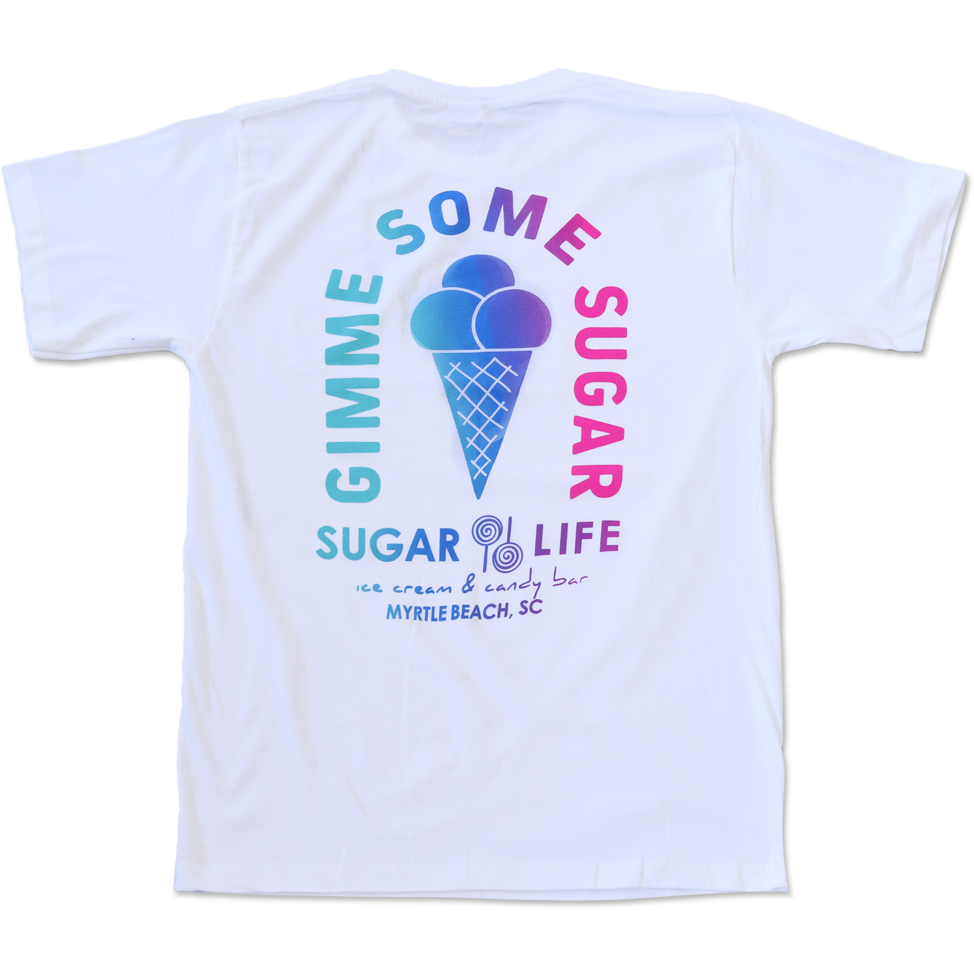 "Gimme Some Sugar" T-Shirt - White