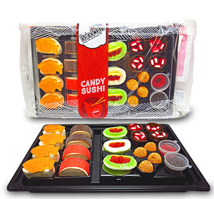 Raindrops 21 Piece Gummy Sushi Bento Box