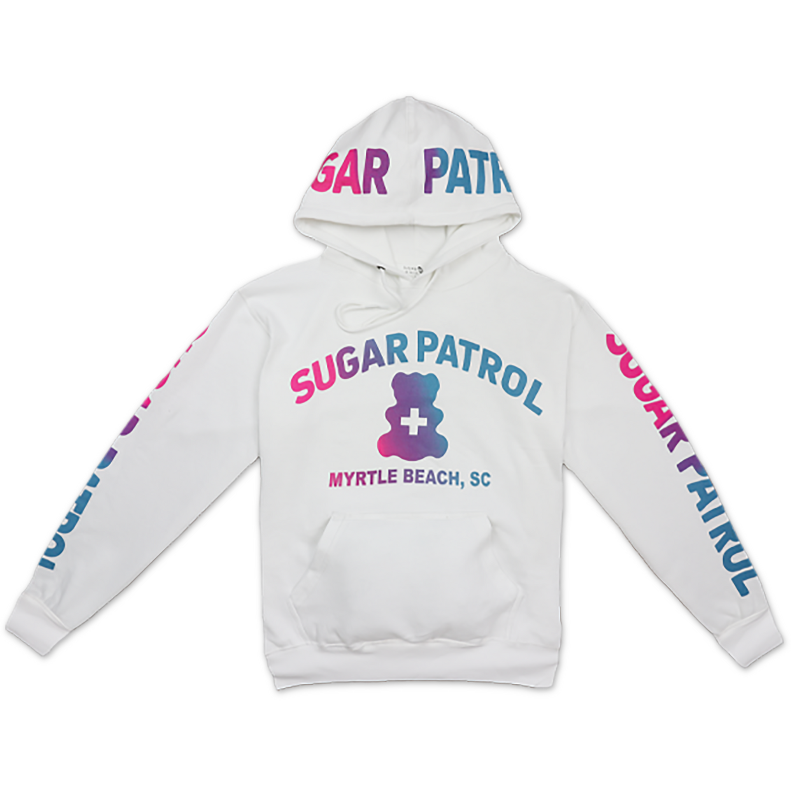 Sugar Patrol™  Hoodie Adult White