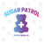 Sugar Life Sugar Patrol Gummy Bear Logo - Sticker