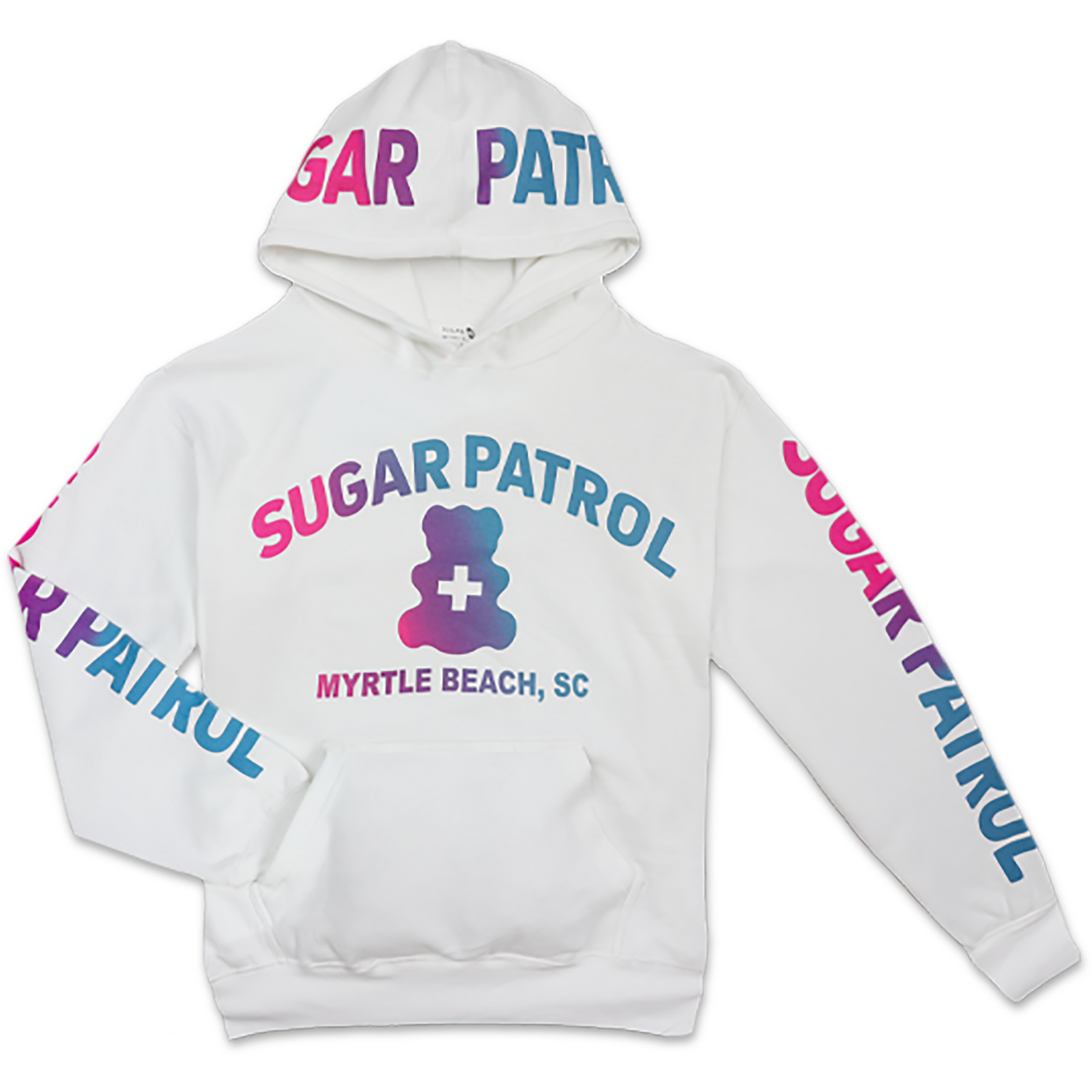 Sugar Patrol™  Hoodie Youth White