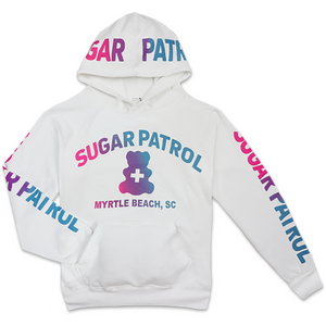 Kids Sugar Patrol™  Hoodie - WHITE