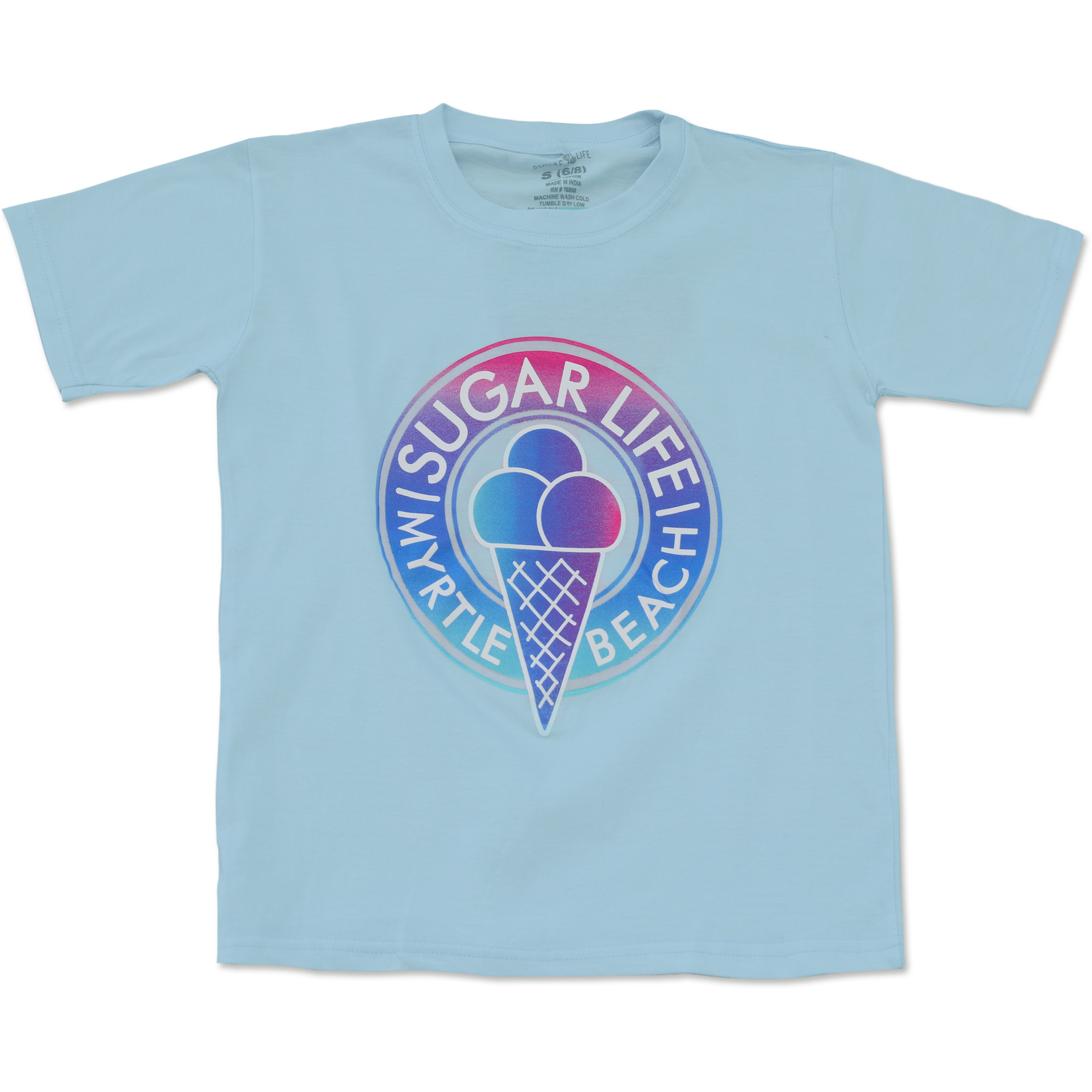 Ice Cream Cone T-Shirt - Blueberry Milkshake